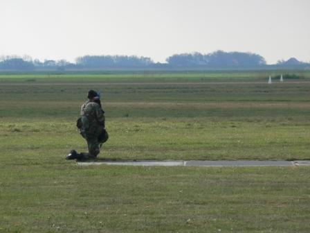 Dutch Army sentry